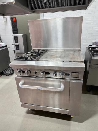 Awesome Condition – American Range ATO-6-24G – 36" Gas Range w/ 2 Burners, Griddle & Standard Oven – Fully Tested & Working!
