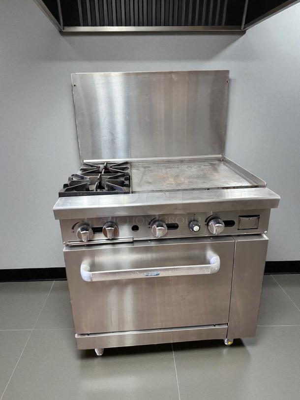 Awesome Condition – American Range ATO-6-24G – 36" Gas Range w/ 2 Burners, Griddle & Standard Oven – Fully Tested & Working! - Image 2 of 7