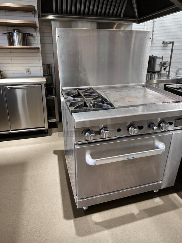 Awesome Condition – American Range ATO-6-24G – 36" Gas Range w/ 2 Burners, Griddle & Standard Oven – Fully Tested & Working! - Image 3 of 7