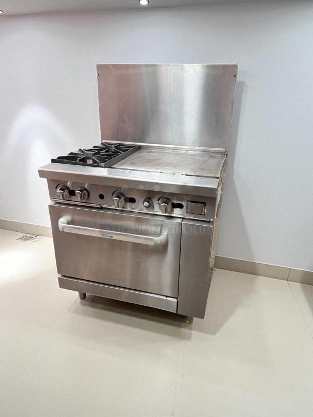 Awesome Condition – American Range ATO-6-24G – 36" Gas Range w/ 2 Burners, Griddle & Standard Oven – Fully Tested & Working! - Image 4 of 7