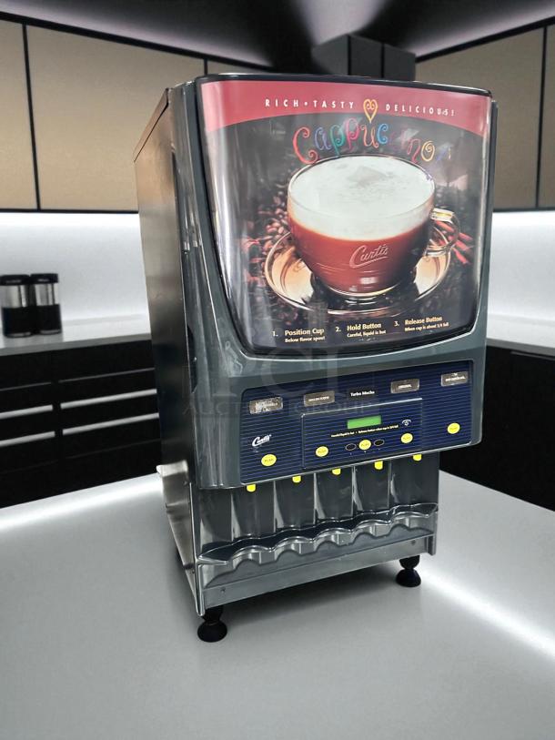 Excellent Condition – Curtis PCGT5 – 5-Flavor Cappuccino Dispenser – 120V – Fully Tested & Working! - Image 3 of 8