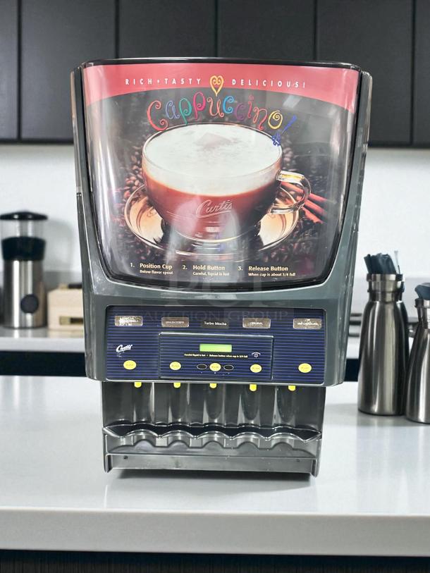 Excellent Condition – Curtis PCGT5 – 5-Flavor Cappuccino Dispenser – 120V – Fully Tested & Working! - Image 4 of 8