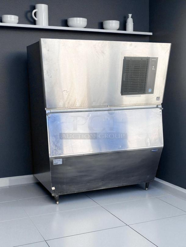 Excellent Condition – Hoshizaki IM-500SAA Ice Maker with Follett 650SF Ice Storage Bin – 115V – Fully Tested & Working! - Image 3 of 14