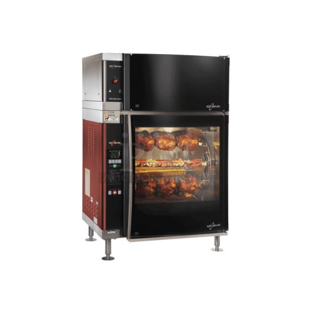 BRAND NEW Alto Shaam AR-7EVH stainless steel electric rotisserie oven, 7 spits, 240V, 1 phase, in box.