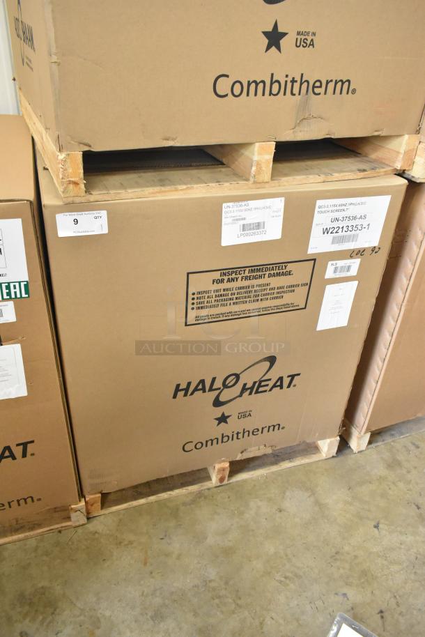 Alto Shaam QC3-3 Quickchiller in unopened box, stainless steel, 7" touch screen, undercounter model, 115V, 1 phase.