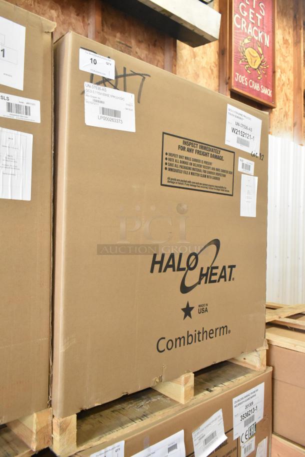 Brand new Alto Shaam QC3-3 Quickchiller in box, stainless steel, single door, with 7" touch screen, 115V, 1 phase.