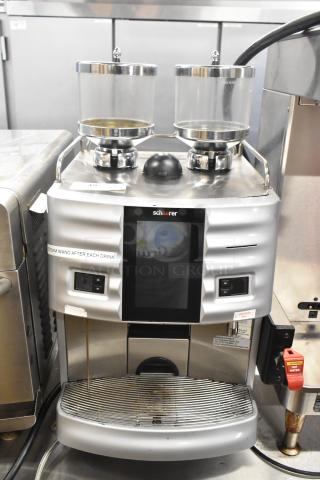 Schaerer Coffee Art Plus Metal Commercial Countertop Automatic Espresso Machine w/ Hoppers. 120-208/240 Volts, 1 Phase. - Item #1218358