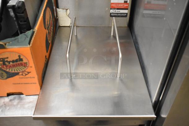 2020 Bunn IC3-DBC stainless steel commercial iced tea machine, counter slot visible, excellent condition, model label present.