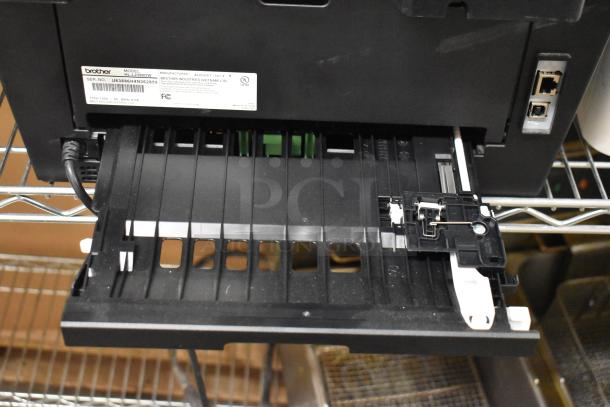 Brother HL-L2380DW copier printer fax machine; features include label showing model and serial number. Good condition.