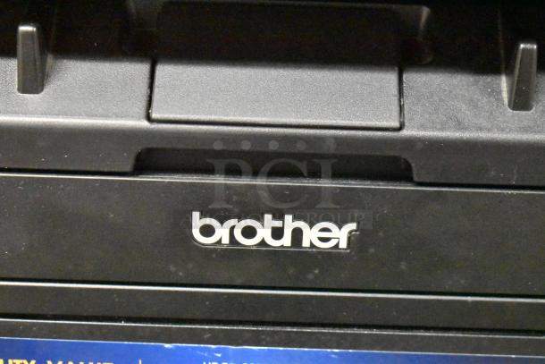 Brother HL-L2380DW copier printer fax machine, black, logo visible, countertop model in good condition.