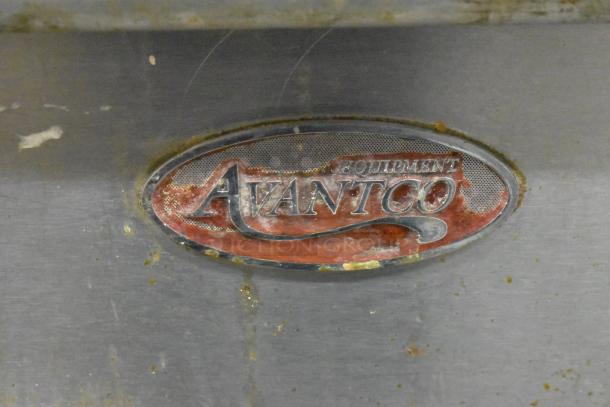 Avantco EF400-P stainless steel commercial propane fryer with 2 metal fry baskets. 120,000 BTU. Used condition.