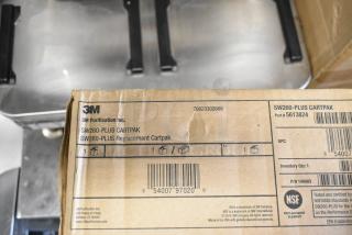 3M SW260-PLUS water filter cartridge set, brand new, scratch and dent, marked SW260-PLUS CARTPAK with part #5613824.