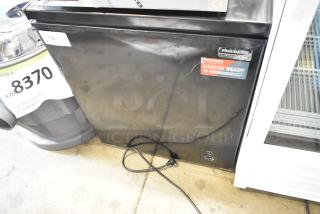 BRAND NEW SCRATCH AND DENT! Frigidaire FGFRF5009-B-BLACK-6COM Chest Freezer w/ Hinge Lid. 115 Volts, 1 Phase. - Item #1218566