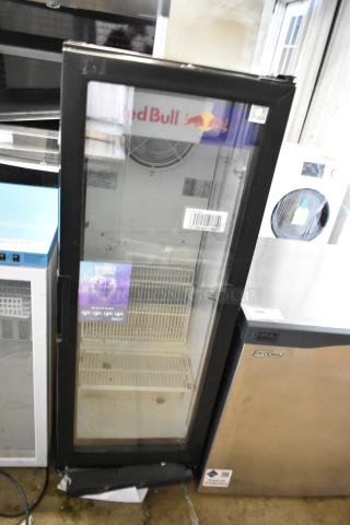 Imbera VRS05 Metal Single Door Reach In Cooler Merchandiser w/ Poly Coated Racks. 115 Volts, Phase. - Item #1218572