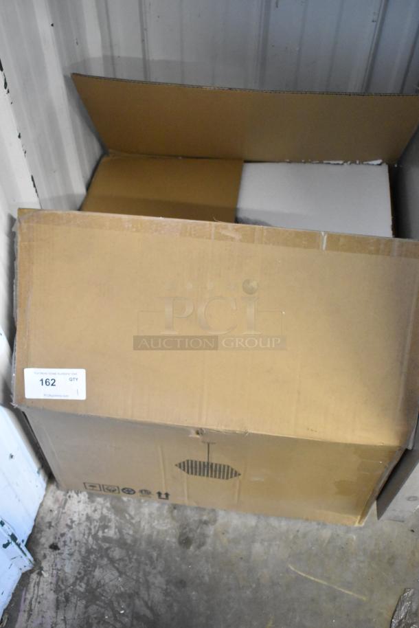 Torrey W-LABEL40LP Globe Bohemian Chic Natural Twine Pendant Light, new, scratch and dent condition, in original packaging.