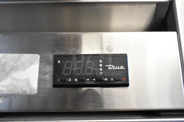 2021 True T-35-HC stainless steel cooler control panel, digital display, 115 volts, 1 phase, excellent condition.
