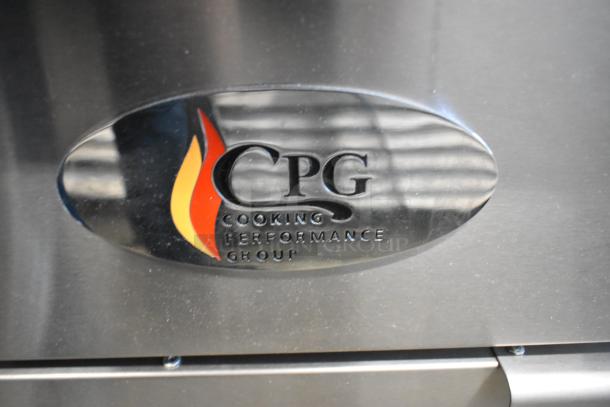 BRAND NEW CPG 351FFOP40N stainless steel open pot floor fryer, 40 lb. capacity, natural gas, 90,000 BTU.