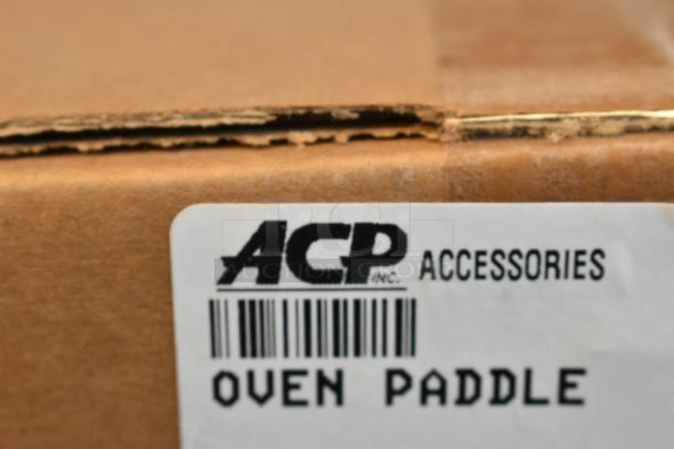 ACP PA10 Oven Paddle box with visible label, indicating brand and model. Item is brand new, scratch and dent condition.