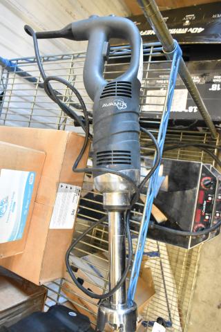 2022 AvaMix 928IBMD10 10" immersion blender, medium-duty, variable speed, 3/4 hp, 120V, 1 phase, used condition.