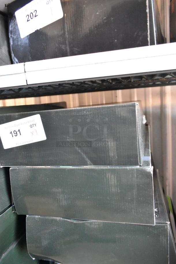 3 AvaMix 928IBMD10DX Medium-Duty Immersion Blenders, 10" blade, 3/4 hp, scratch and dent condition, labeled "QTY 3".