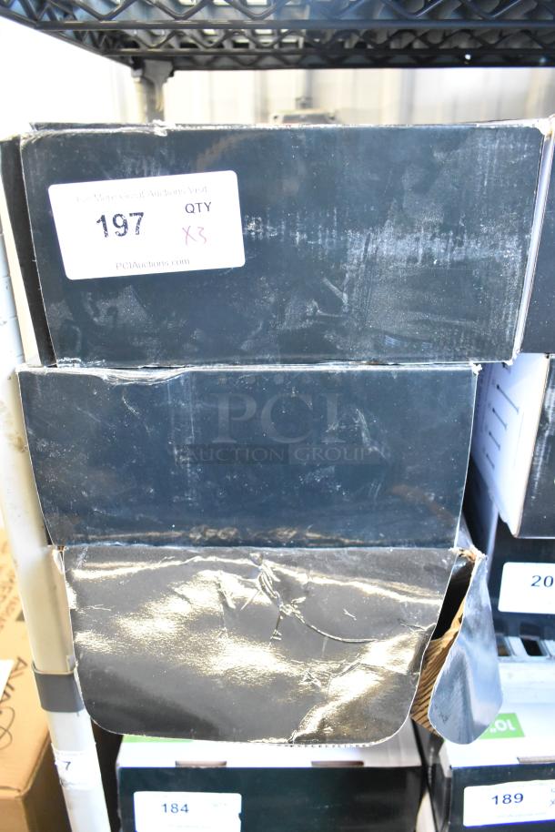 Three new AvaMix 928IBHD18 18" immersion blenders, 1 1/4 hp, 120V, in slightly damaged packaging. Quantity label: X3.