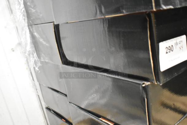 Boxes of 4 brand new AvaMix 928IBHDW10 heavy-duty immersion blenders, 1 1/4 hp, visible warehouse label.