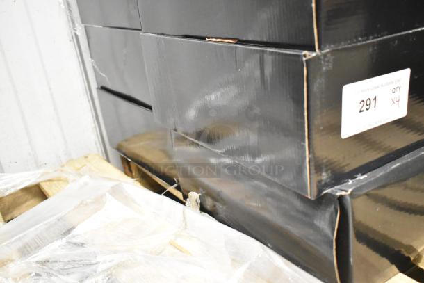 4 new AvaMix 928IBHDW10 immersion blenders with 10" whisk in original packaging. Boxes show scratches and dents. Quantity 4.