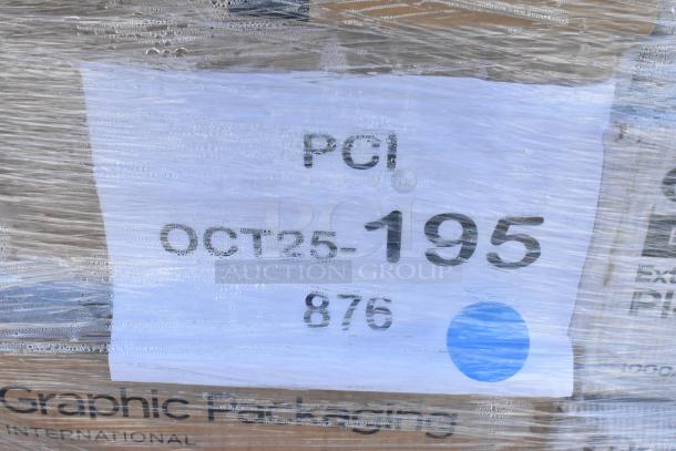 Pallet with wrapped items; label shows "PCI OCT25-195 876." Contains 29 scratch and dent variety items.