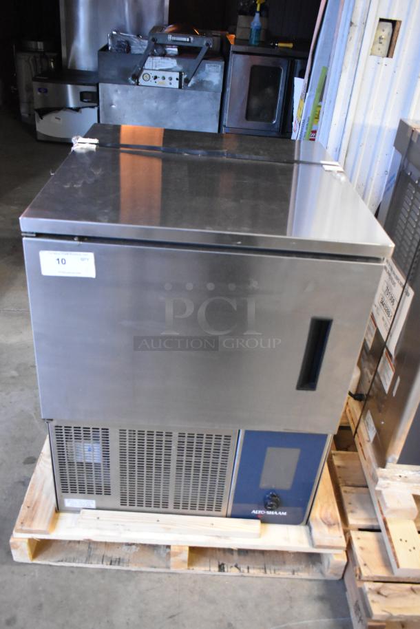 Brand new 2020 Alto Shaam QC3-3 stainless steel quickchiller, single door, 7" touchscreen, 115V, 1 phase, in box.