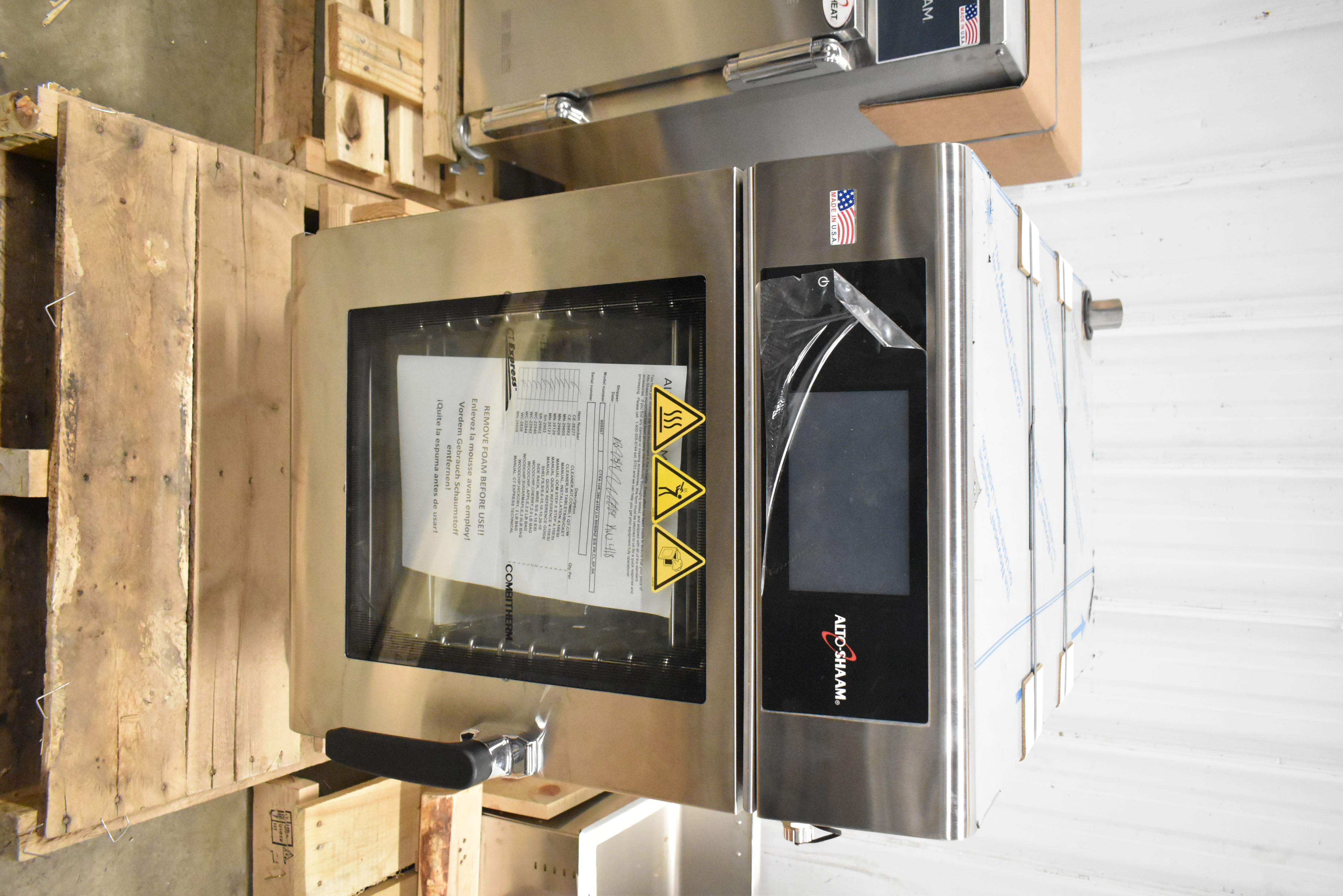 Brand new in box Alto-Shaam combi oven