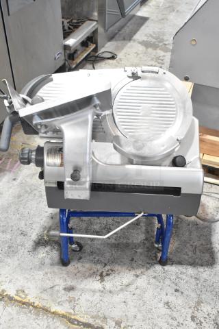 Hobart 1317-790 Stainless Steel Commercial Countertop Meat Slicer. 115 Volts, 1 Phase.