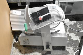 2016 Bizerba GSP HD Stainless Steel Commercial Countertop Meat Slicer. 115 Volts, 1 Phase.