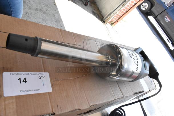 BRAND NEW SCRATCH AND DENT! Robot Coupe MP 350 VV Turbo 14" Variable Speed Immersion Blender - 1 HP. 120 Volts, 1 Phase. - Image 6 of 10