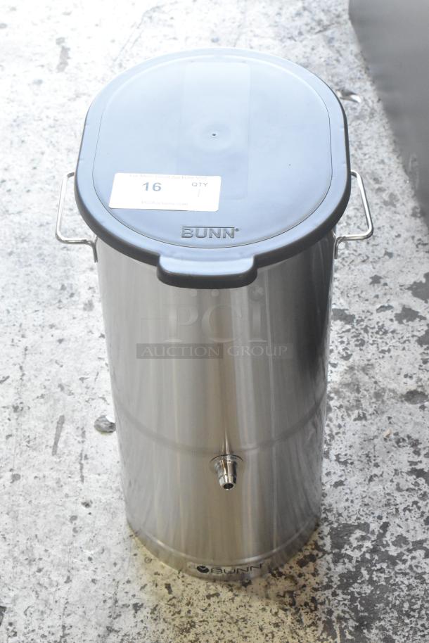 BRAND NEW SCRATCH AND DENT! Bunn TDO-5 34100.0003 5 Gallon Iced Tea Dispenser with Brew-Through Lid. - Image 1 of 8