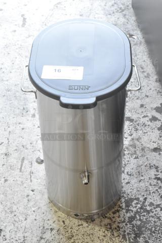 BRAND NEW SCRATCH AND DENT! Bunn TDO-5 34100.0003 5 Gallon Iced Tea Dispenser with Brew-Through Lid.