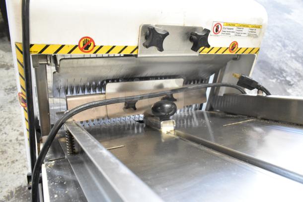 Oliver 797-32NC Metal Commercial Floor Style Bread Loaf Slicer. 115 Volts, 1 Phase. - Image 6 of 8