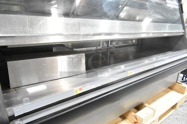 Metal Commercial Floor Style Heated Display Case Merchandiser. - Image 3 of 17