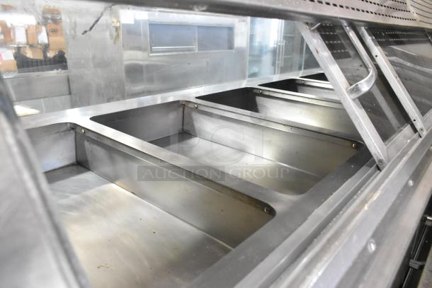 Metal Commercial Floor Style Heated Display Case Merchandiser. - Image 5 of 17