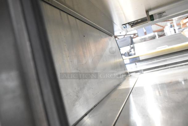 Metal Commercial Floor Style Heated Display Case Merchandiser. - Image 10 of 17