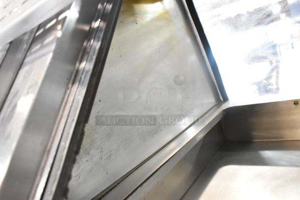 Metal Commercial Floor Style Heated Display Case Merchandiser. - Image 12 of 17