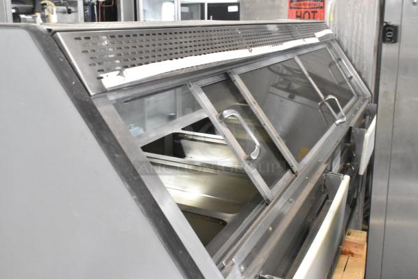 Metal Commercial Floor Style Heated Display Case Merchandiser. - Image 15 of 17