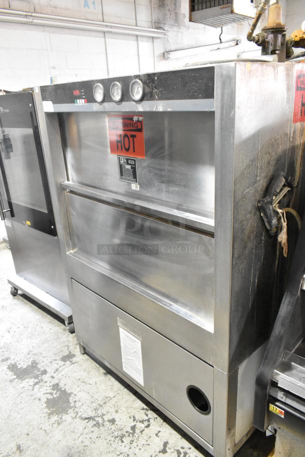DSI SD-20-ELEL Stainless Steel Commercial Floor Style Pot and Pan Washer. - Image 1 of 8
