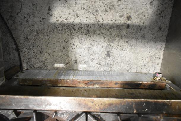 Radiance Stainless Steel Commercial Countertop Gas Powered 4 Burner Range. - Image 7 of 8