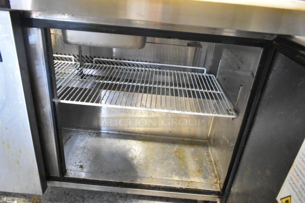2019 Atosa MSF8307GR Stainless Steel Commercial Sandwich Salad Prep Table Bain Marie Mega Top on Commercial Casters. 115 Volts, 1 Phase. - Image 8 of 10