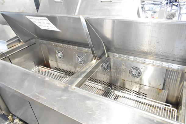 2019 Atosa MSF8308GR Stainless Steel Commercial Sandwich Salad Prep Table Bain Marie Mega Top on Commercial Casters. 115 Volts, 1 Phase. - Image 4 of 8