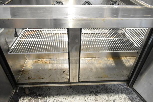 2019 Atosa MSF8308GR Stainless Steel Commercial Sandwich Salad Prep Table Bain Marie Mega Top on Commercial Casters. 115 Volts, 1 Phase. - Image 5 of 8