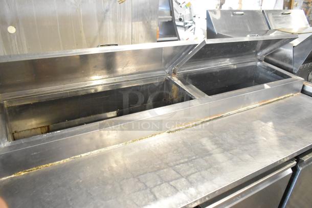 Cooltech CWK-72PT Stainless Steel Commercial Pizza Prep Table on Commercial Casters. 115 Volts, 1 Phase. - Image 4 of 10