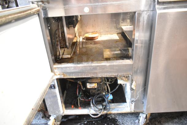 Cooltech CWK-72PT Stainless Steel Commercial Pizza Prep Table on Commercial Casters. 115 Volts, 1 Phase. - Image 5 of 10