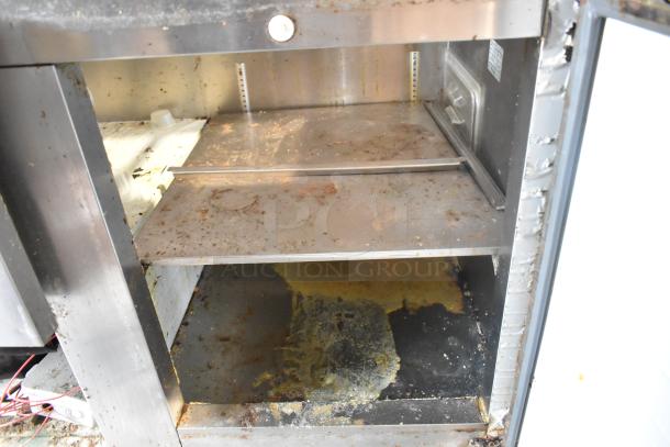 Cooltech CWK-48BMSS Stainless Steel Commercial Sandwich Salad Prep Table Bain Marie Mega Top on Commercial Casters. 115 Volts, 1 Phase. - Image 6 of 9