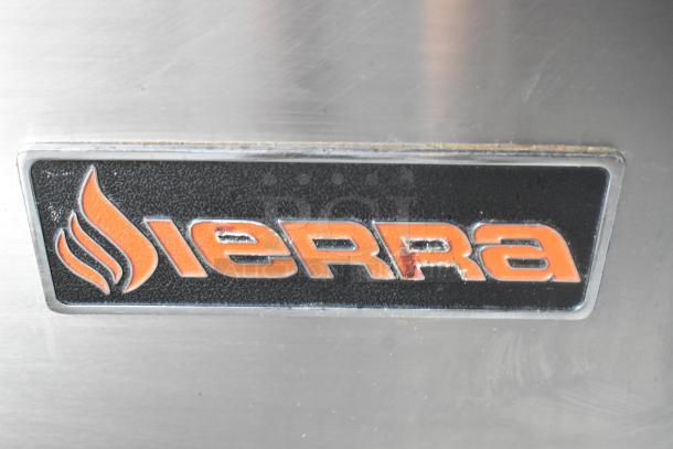 Sierra Stainless Steel Commercial Gas Powered Pizza Oven w/ Cooking Stones. - Image 3 of 8